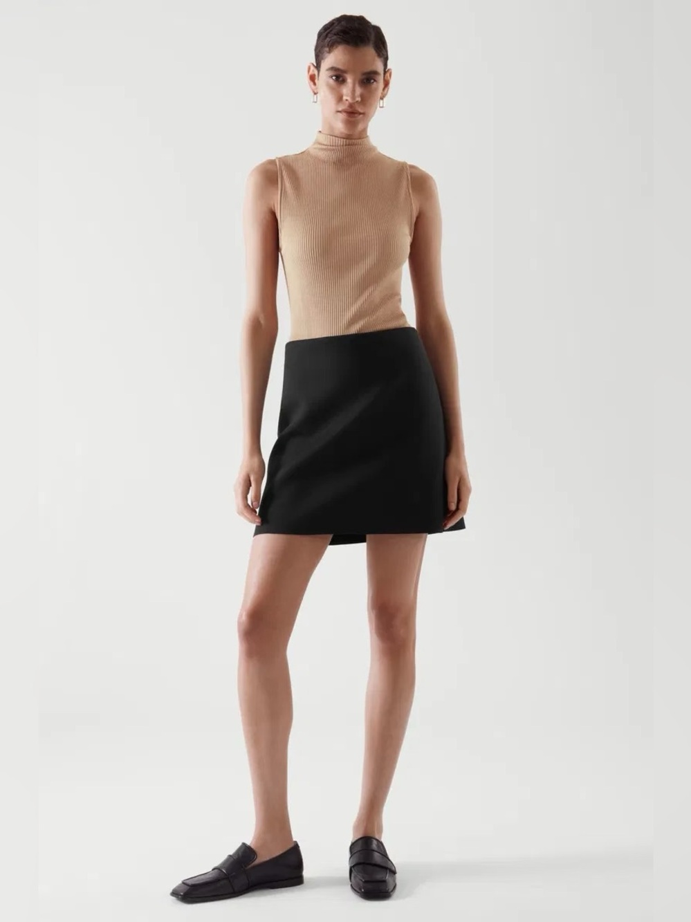 COS A-Line Scuba Mini Skirt